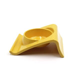 New Melamine Dog Cat Bowl Non-slip Square Color Pet Food Feeding Eating Drinking Bowls Pets Supplies E65B